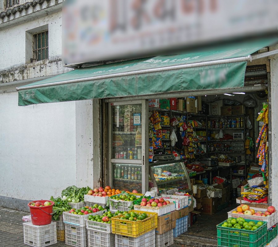 水果生鲜店 地图标注案例